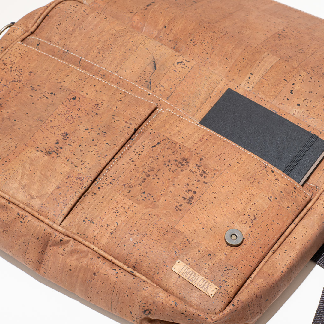 Productivity Vegan Cork Briefcase