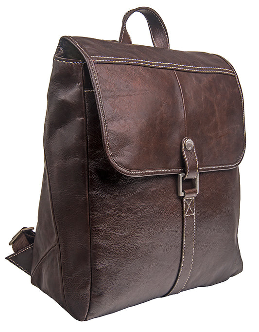 Hidesign Hector Leather Backpack for Men-Bags & Luggage - Men's Bags - Backpacks-Hidesign-Granville Brothers