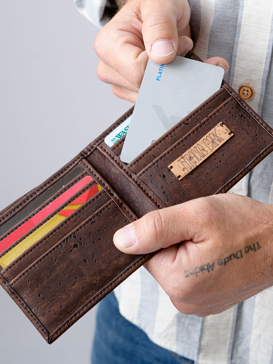 Vegan Cork Fellowship Wallet for Men