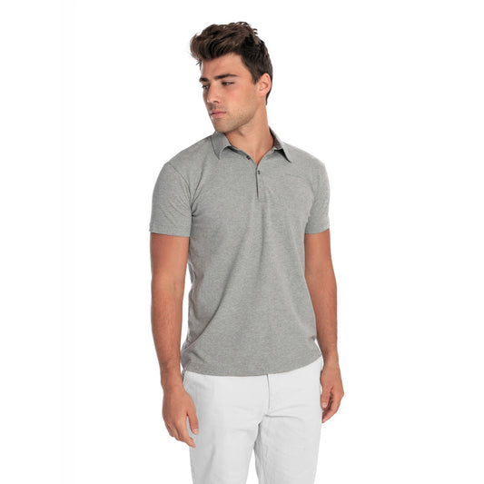 Lunar Grey POLO Shirt For Men - Gray-Men's Fashion - Men's Clothing - Tops & Tees - Polo-PHUTURE-SMALL-Granville Brothers