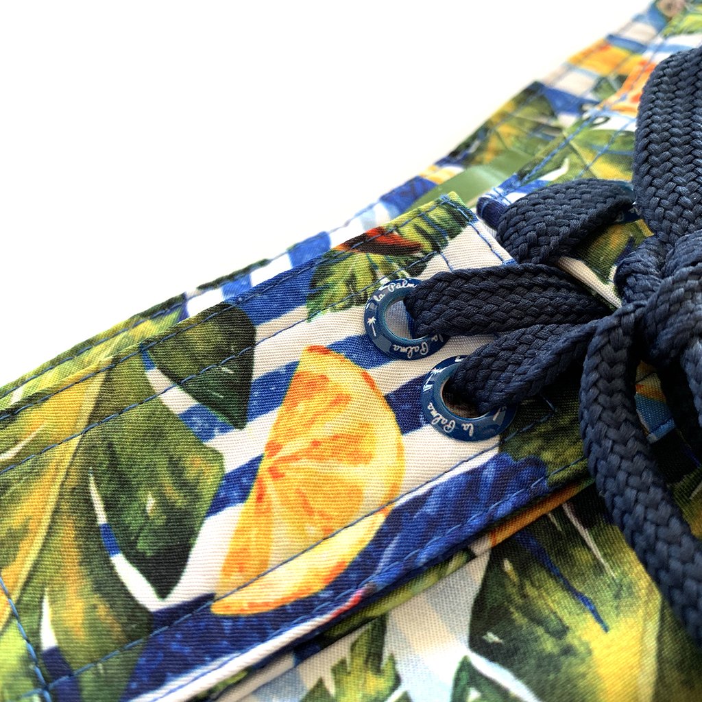 Sustainable Surf Tropical 17" Boardshorts Made From Recycled PET Bottles-Men's Fashion - Men's Clothing - Board Shorts-La Palma Eco-Beachwear-S-Granville Brothers