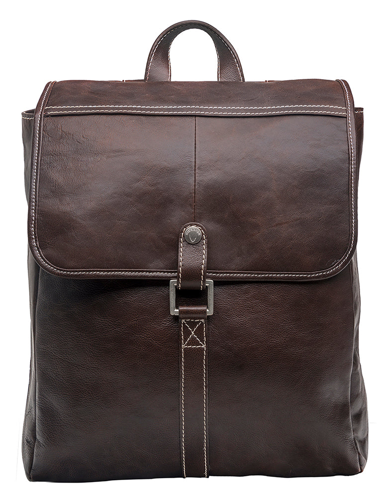 Hidesign Hector Leather Backpack for Men-Bags & Luggage - Men's Bags - Backpacks-Hidesign-Granville Brothers
