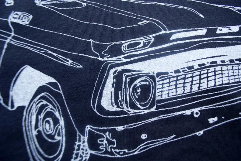 Old Chevy Truck Dark Grey T-Shirt For Men-Men's Fashion - Men's Clothing - Tops & Tees - T-Shirts-Paulville Goods-S-Granville Brothers