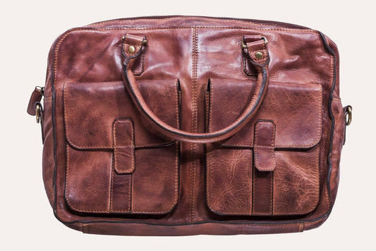 Commuter Briefcase - For Men-Kiko Leather-Granville Brothers