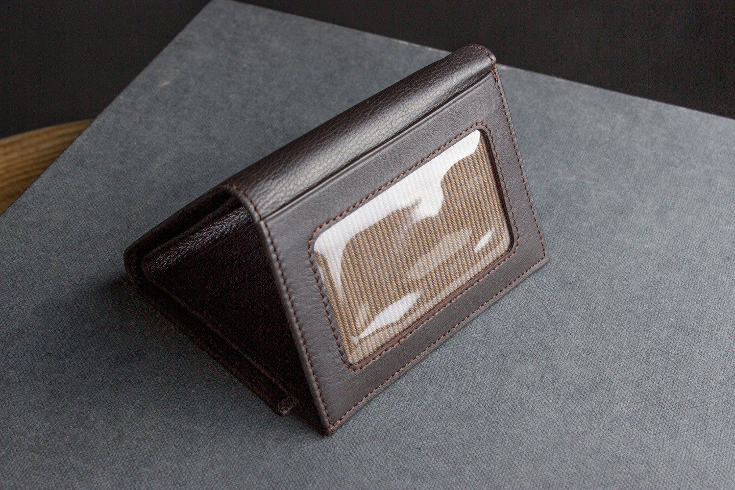 Leather Trifold Wallet for Men-Kiko Leather-Granville Brothers