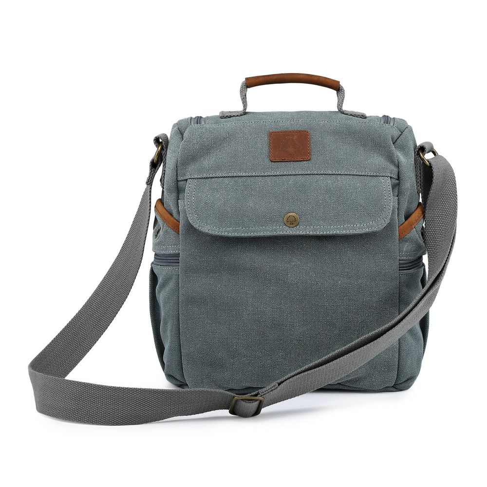 Atona Canvas Crossbody Bag - Travel Bag-Old Trend-Granville Brothers