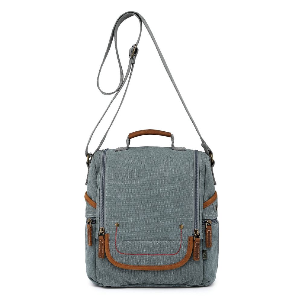 Atona Canvas Crossbody Bag - Travel Bag-Old Trend-Granville Brothers