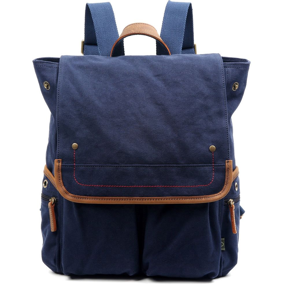 Atona Flap Canvas Backpack - Travel Bag-Old Trend-Granville Brothers