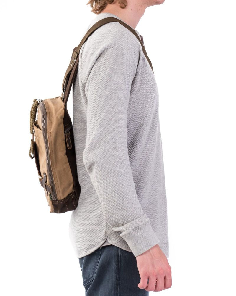 Hidden Woods Canvas Sling Bag