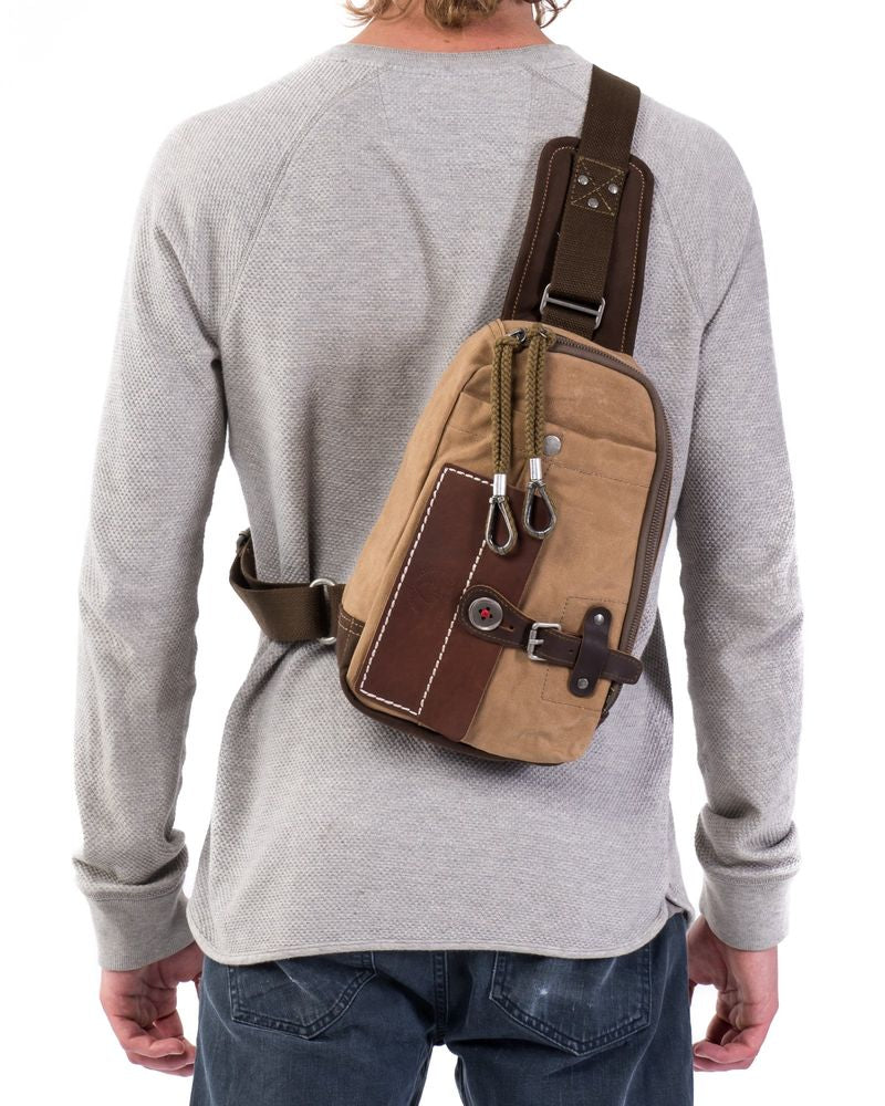 Hidden Woods Canvas Sling Bag