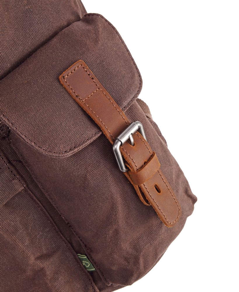 Stone Creek Backpack - Canvas - Leather Accents for Men-Old Trend-Granville Brothers