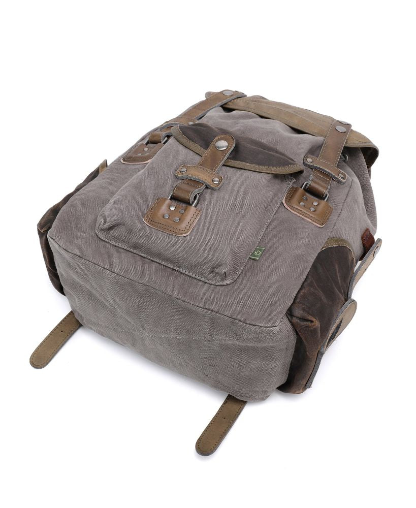 Tapa Two-Tone Canvas Backpack