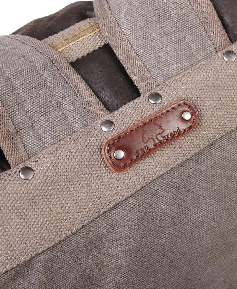 Tapa Two-Tone Canvas Backpack