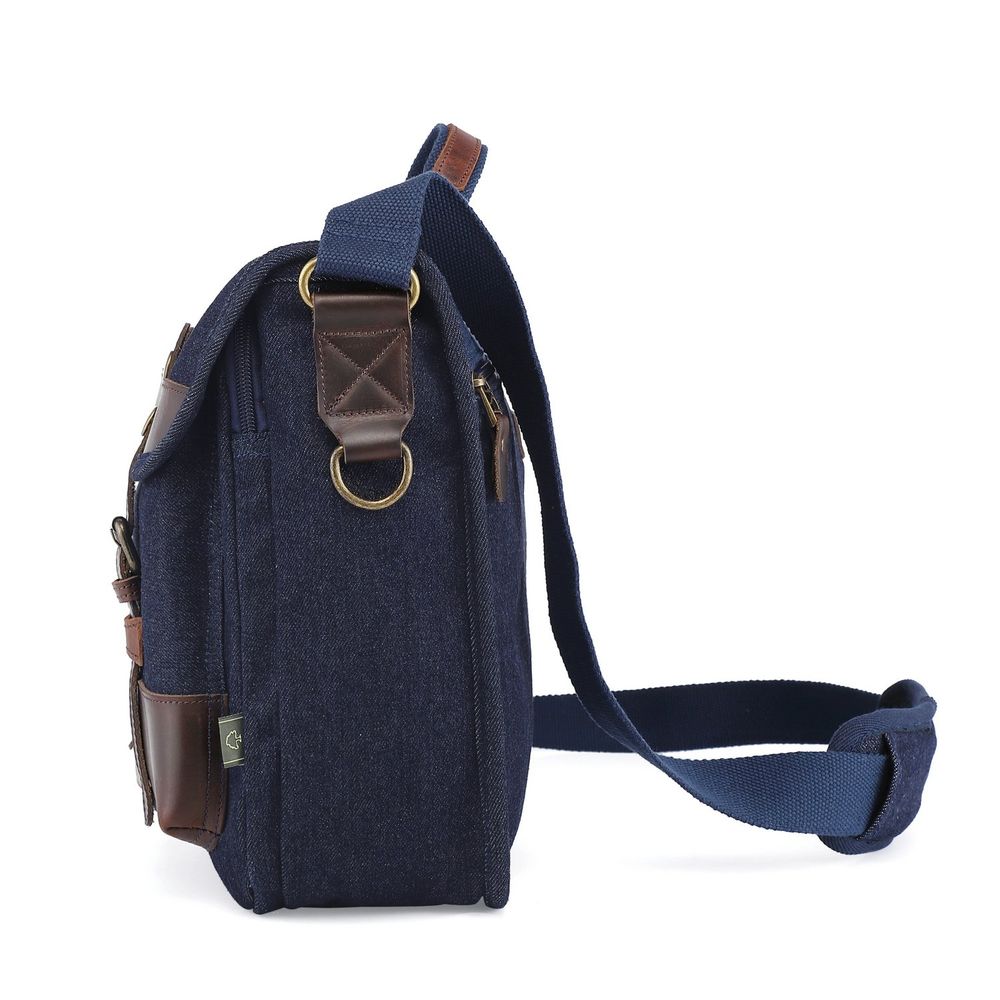 Valley Trail Messenger - Canvas - Leather Accents-Old Trend-Granville Brothers
