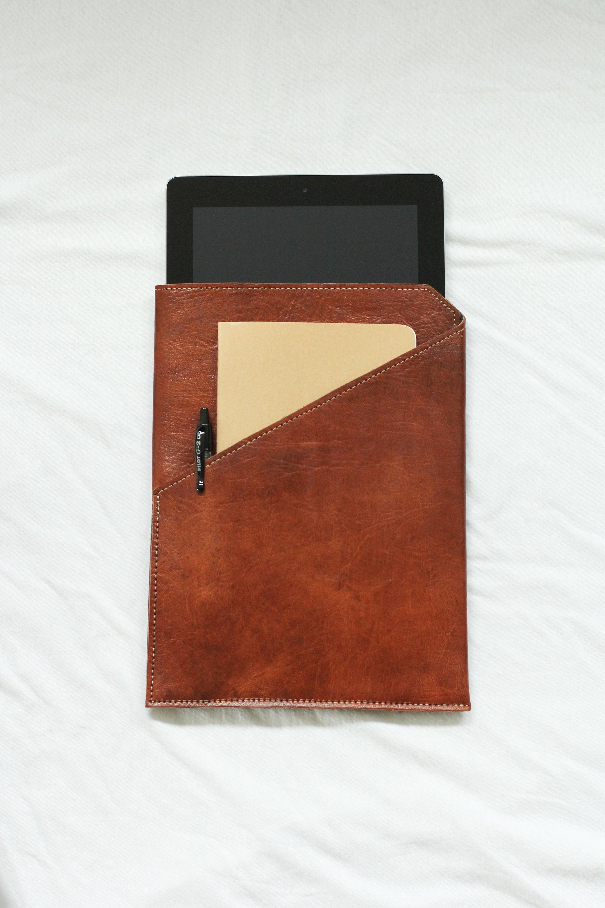 Leather Tablet Sleeve with Folder-Jubilee Trading Co-Granville Brothers
